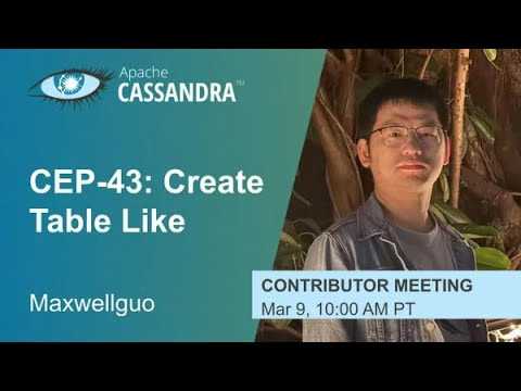 Apache Cassandra Contributor Meeting | May 9, 2025