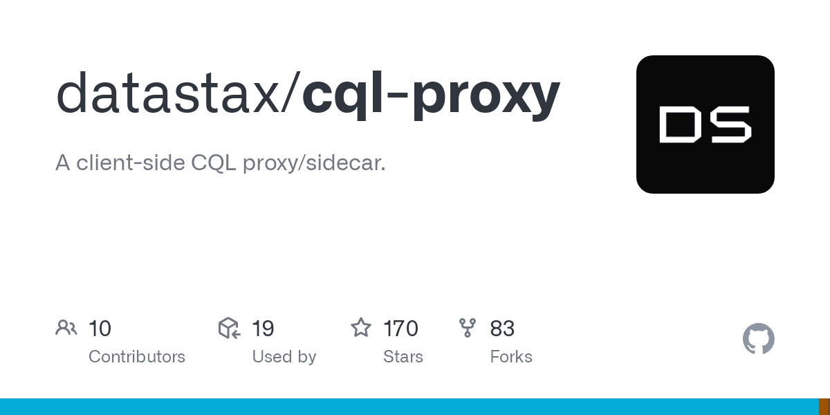 GitHub - datastax/cql-proxy: A client-side CQL proxy/sidecar.